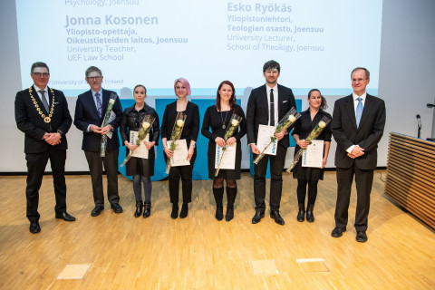 awarded young researchers and teaching practitioners